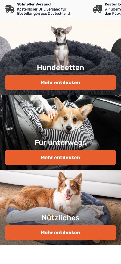 Belune mobile screen 2