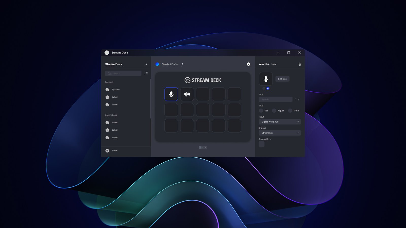 Elgato Stream Deck and Wave Link