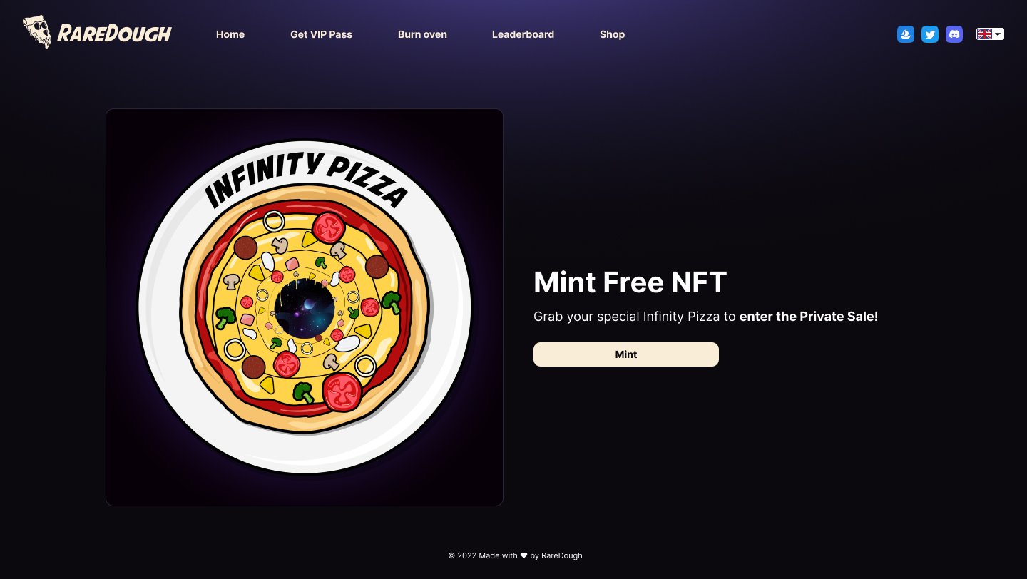 RareDough Free Mint