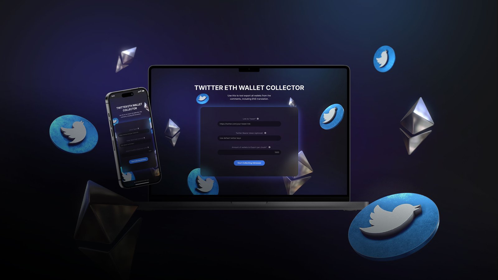 Twitter Ethereum Wallet Collector