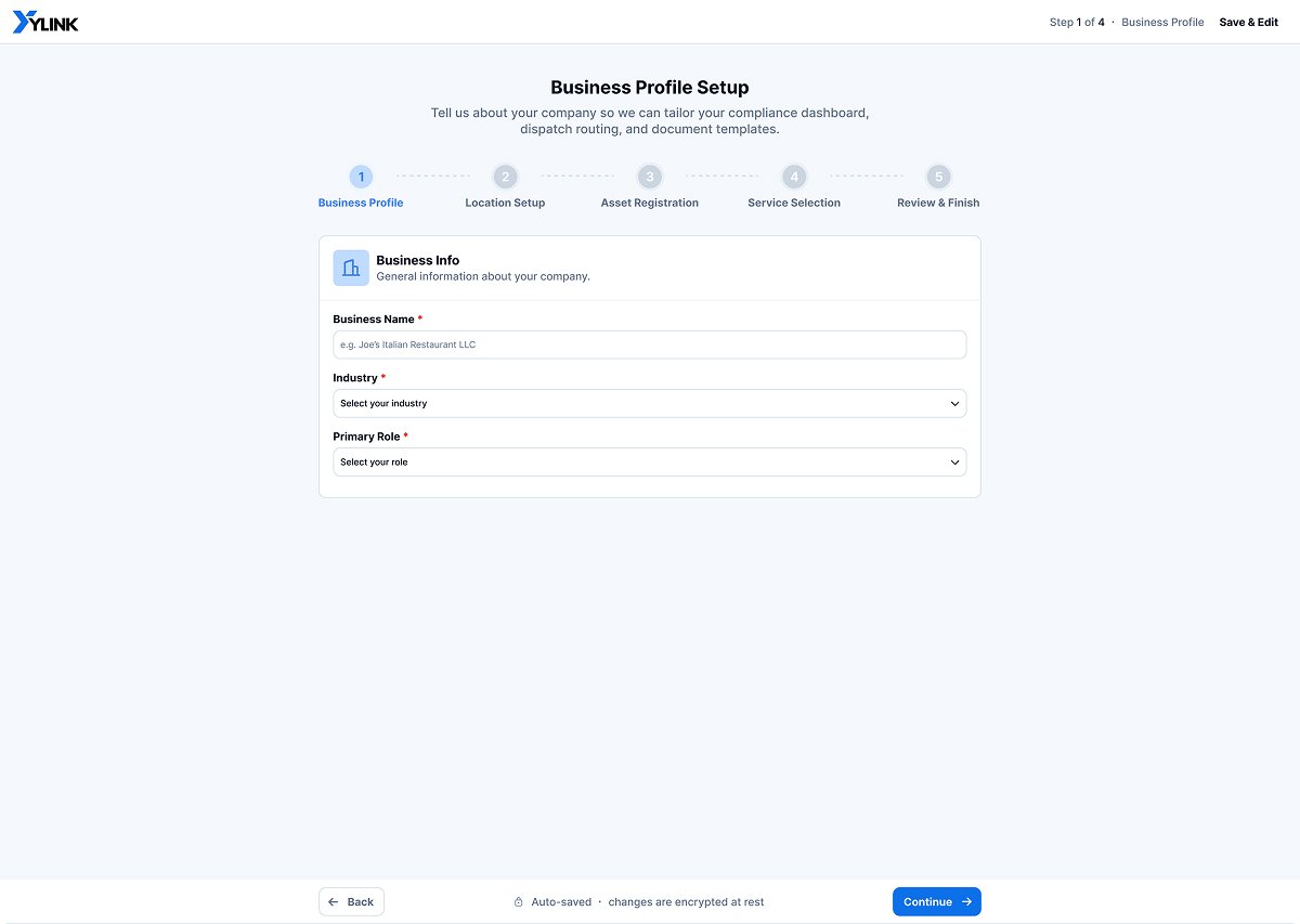 YLink app screen 4
