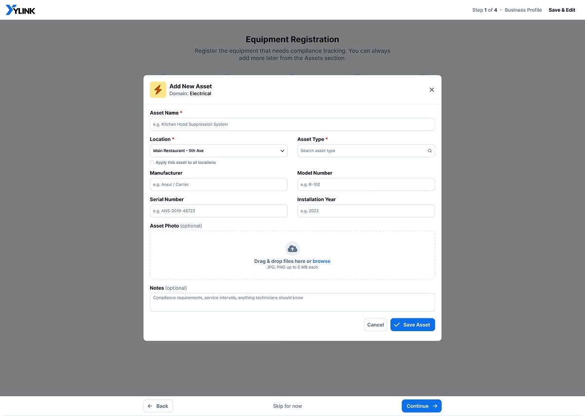 YLink app screen 5