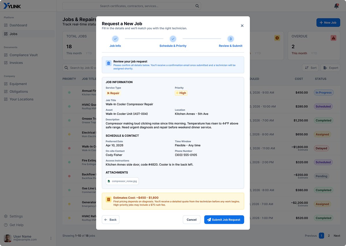 YLink app screen 12