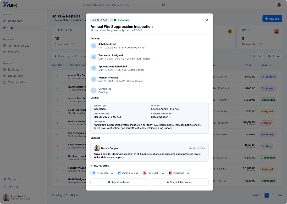 YLink app screen 13