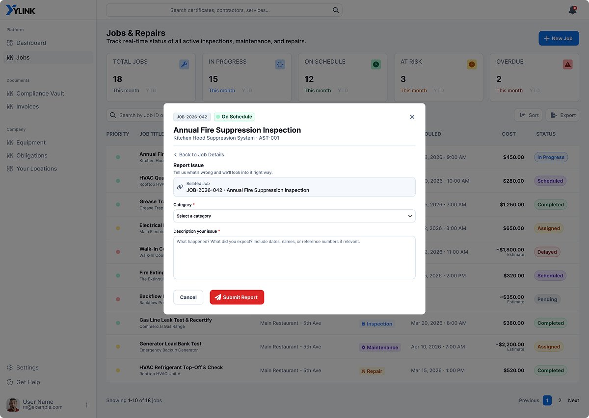 YLink app screen 14