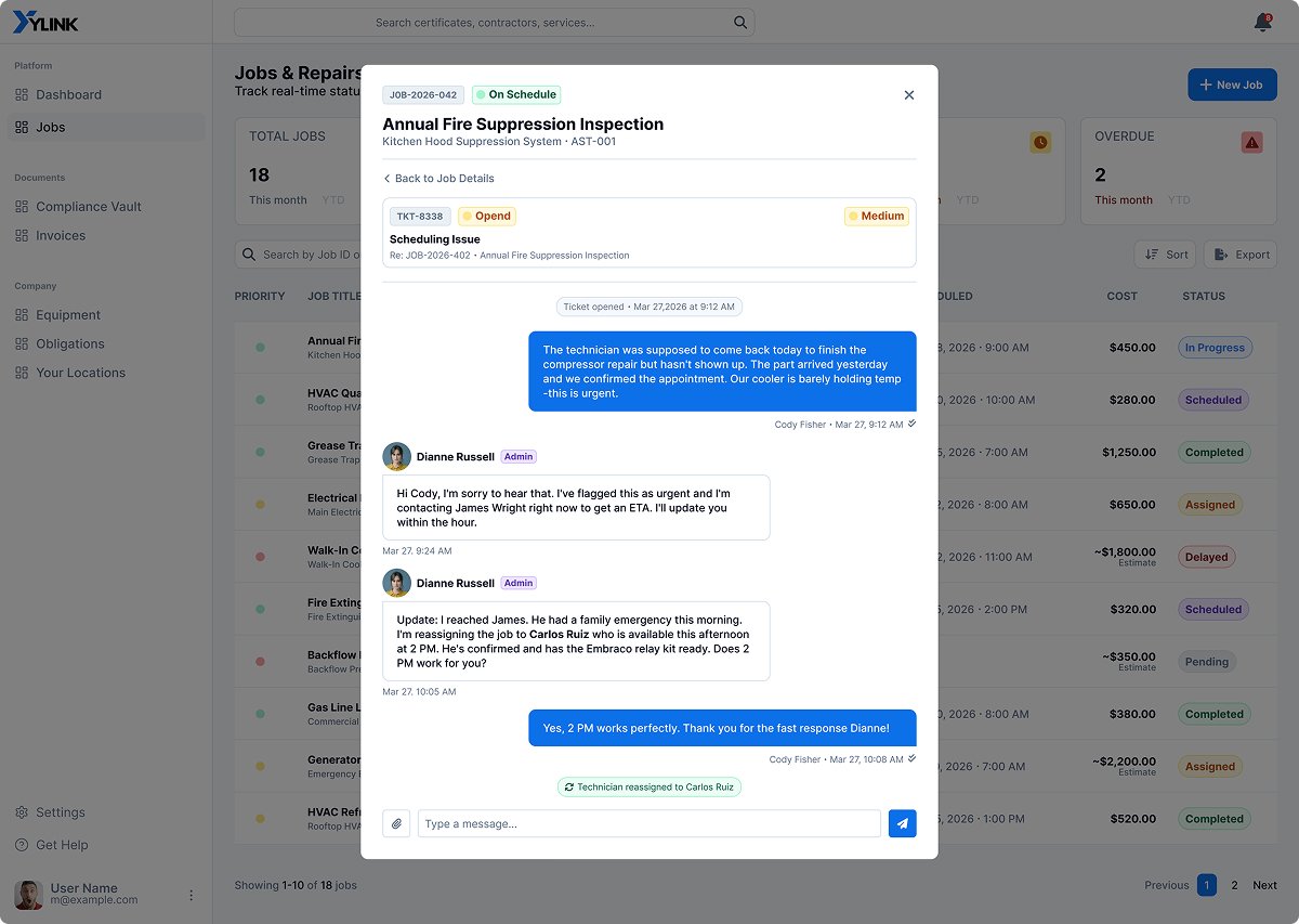 YLink app screen 15