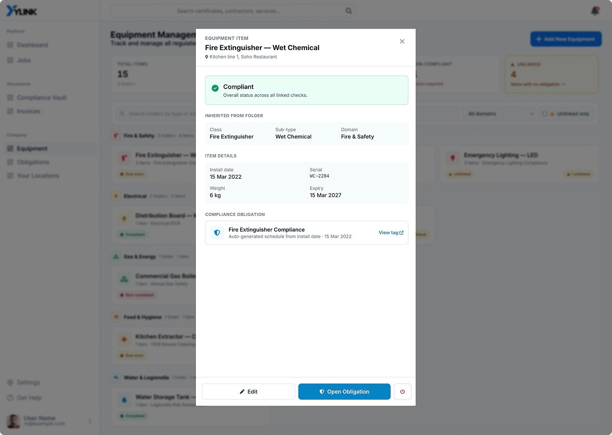 YLink app screen 20