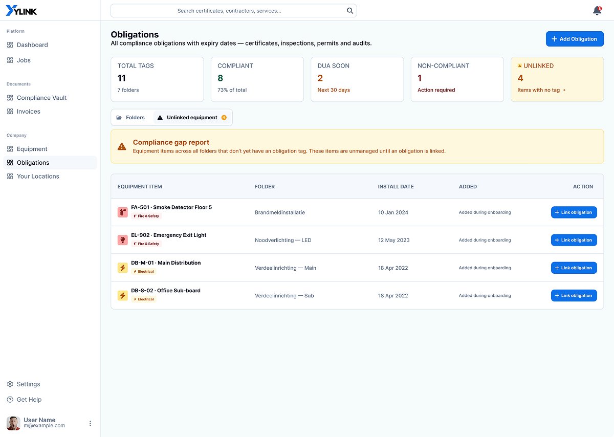 YLink app screen 21