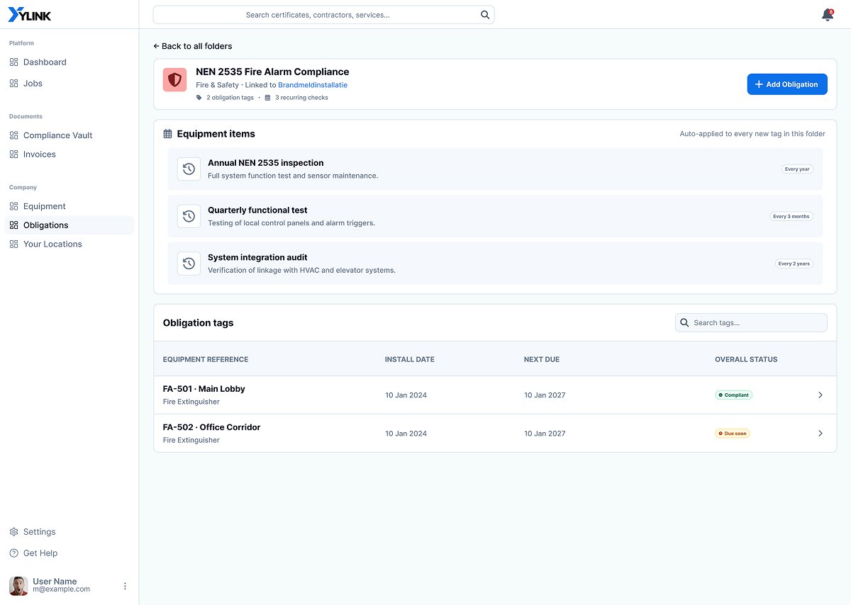 YLink app screen 22